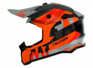 Мотошлем MT FALCON ARYA A4 Matt Orange XXL