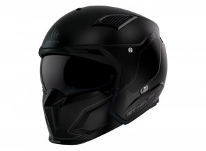 Мотошлем MT STREETFIGHTER SV S Solid A1 Matt Black ECE2206 XL