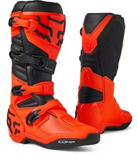 Мотоботы FOX COMP BOOT Flo Orange 11.5 Мотоботы FOX COMP BOOT Flo Orange 11.5