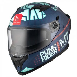 Мотошолом MT BRAKER SV PUNK RIDER C7 Gloss Blue S