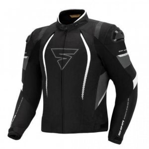 Мотокуртка Shima Solid PRO Black White S
