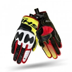 Мотоперчатки Shima Blaze Yellow Red XL
