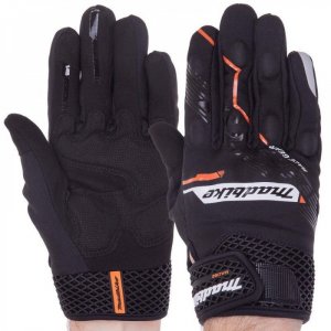 Мотоперчатки теплі Mad Bike MAD-62 Orange XL