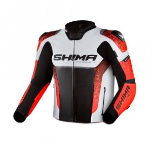 Мотокуртка Shima STR 2.0 Black/ White/ Red XXL