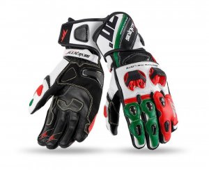 Мотоперчатки Seventy R12 Black Red Green XXXL
