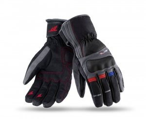 Мотоперчатки теплі Seventy T5 Black Red Blue XL