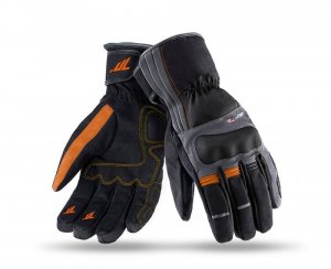 Мотоперчатки теплі Seventy T5 Black Grey Orange XL