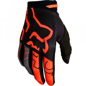 Мотоперчатки FOX 180 SKEW GLOVE Black Orange L Мотоперчатки FOX 180 SKEW GLOVE Black Orange L