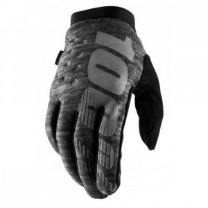 Мотоперчатки теплі RIDE 100% Brisker Grey XL