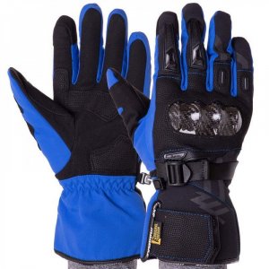 Мотоперчатки теплі Mad Bike MAD66X Blue XL