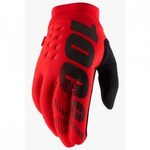 Мотоперчатки теплі Ride 100% Brisker Red XL