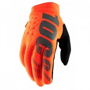 Мотоперчатки теплі Ride 100% Brisker Orange XL