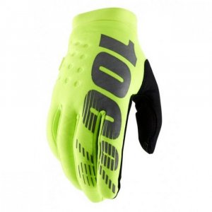 Мотоперчатки теплі Ride 100% Brisker Yellow XL