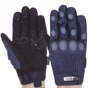 Мотоперчатки Mad Bike MAD-59B Jeans XL
