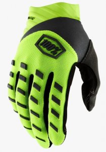 Мотоперчатки RIDE 100% AIRMATIC Glove Fluo Yellow XXL