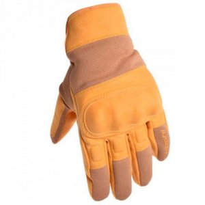 Мотоперчатки Leoshi Vintage Vented Yellow M