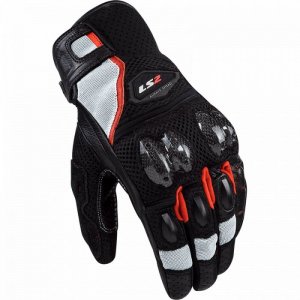 Мотоперчатки LS2 Spark 2 Black Red XXXL