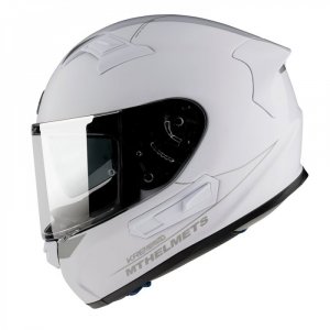 Мотошолом MT KRE SV Solid Gloss White XL