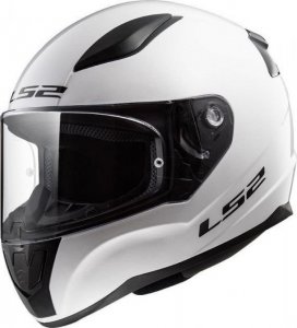 Мотошолом LS2 FF353 Rapid II Solid Gloss White ECE2206 XL