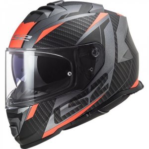 Мотошолом LS2 FF800 Storm Racer Matt Titan Fluo L