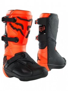 Мотоботинки детские FOX Comp Youth Boot Flo Orange 4