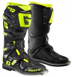 Мотоботинки Gaerne SG 12 Black Yellow 43