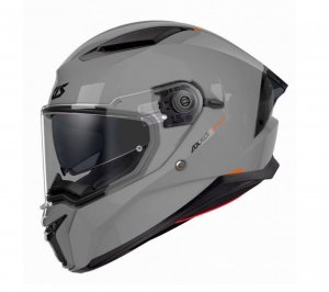 Мотошолом AXXIS PANTHER SV Solid A12 Gloss Grey XL
