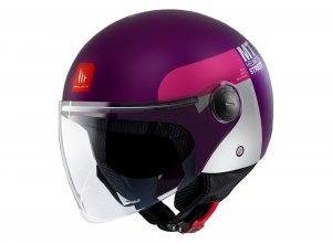 Мотошлем MT STREET S Inboard C8 Matt ECE2206 XS