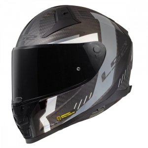 Мотошолом LS2 FF811 Vector 2 C Grid Matt Black Grey