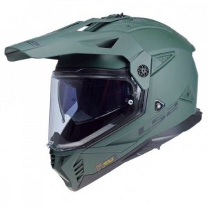 Мотошолом LS2 MX702 Pioneer 2 Solid Matt Mil. Green 06 M