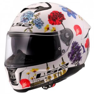 Мотошолом LS2 FF808 Stream 2 Flowers White S