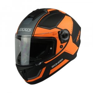 Мотошолом AXXIS DRAKEN S Sonar B3 Matt Orange M