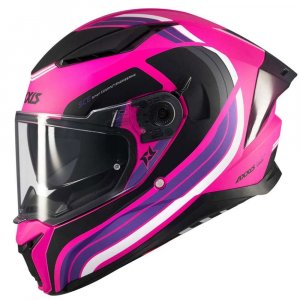 Мотошолом AXXIS PANTHER SV Tribute C8 Matt Pink XS
