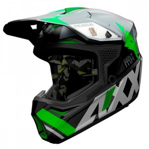 Мотошолом AXXIS WOLF Jackal B6 Matt Green M