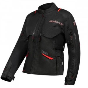 Мотокуртка Seventy JT67 Tanami Black Red M