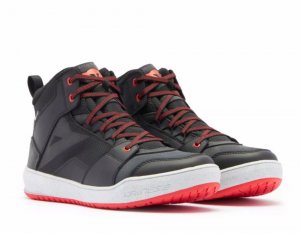 Мотоботы Dainese SUBURB D-WP Black White Red Lava