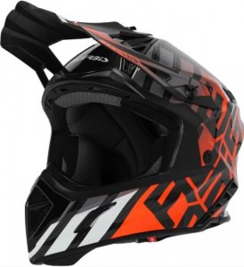 Мотошлем ACERBIS STEEL CARBON 2206 Black Orange Fluo M Мотошлем ACERBIS STEEL CARBON 2206 Black Orange Fluo M