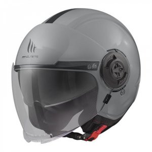 Мотошолом MT VIALE SV S Solid GRISS MATT A12 XL