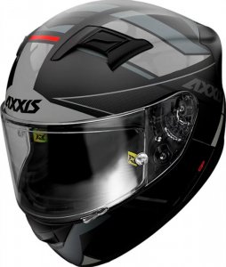 Мотошлем AXXIS RACER GP SV FIBER B2 MATT GRAY XS