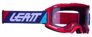 Маска кросова LEATT Goggle Velocity 4.5 - Clear Red Clear Lens