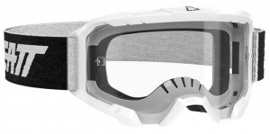 Маска кросова LEATT Goggle Velocity 4.5 - Clear White Clear Lens
