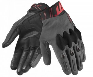 Моторукавички Seventy N66 FULLGAS Dark Grey Red XXL