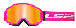 Очки LS2 Charger Goggle Pink with Iridium Visor