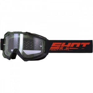 Маска кросова SHOT RACING ASSAULT ELITE Black/Khak Clear