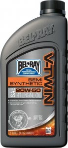 Масло моторне Bel-Ray V-TWIN Semi-Syntetic Engine Oil 1л, 20w-50