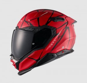 Мотошолом Nexx X.WST3 B-SIDE RED.BLACK MT L