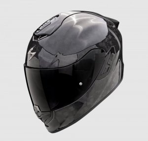 Мотошолом SCORPION EXO-1400 EVO II ONYX CARBON AIR black M