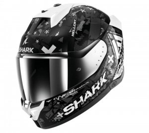 Мотошолом SHARK SKWAL i3 HELLCAT White XL