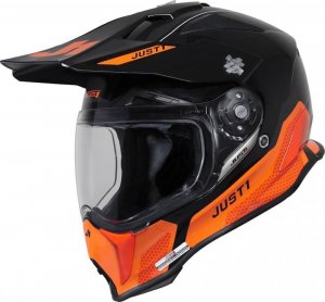 Мотошолом Just1 J14-F Elite Orange Black XL
