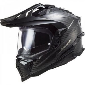Мотошолом LS2 MX701 C Explorer Solid Gloss Carbon XXL